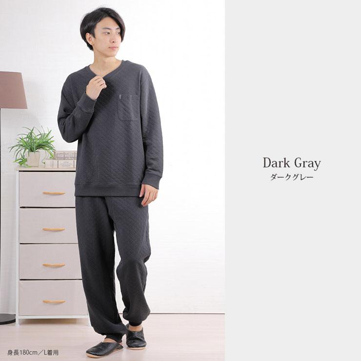 メンズ パジャマ キルトニット 綿100 長袖 冬 スウェット風 セットアップ 上下セット 家着 紳士パジャマ M L Cottacotta おしゃれ ルームウェア 寝巻き 春 秋 F エルムンド 通販 Yahoo ショッピング