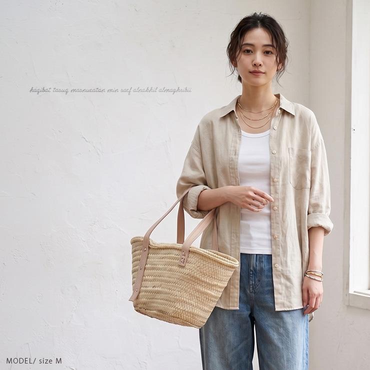 mocororo（モコロロ） モロッコ かごバッグ マルシェバッグ 本革