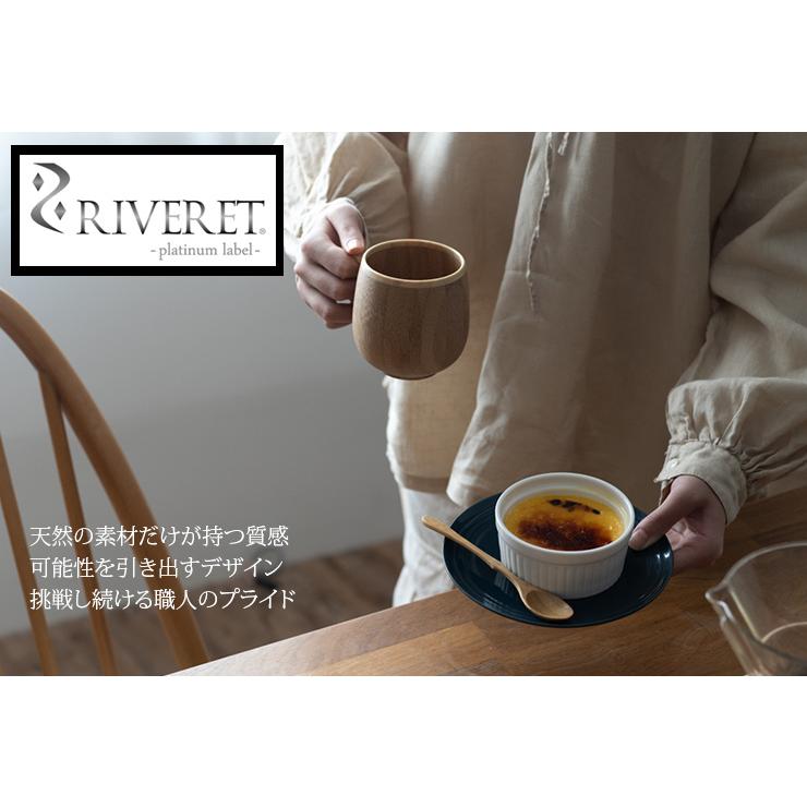 RIVERET（リヴェレット） 母の日 竹製カフェオレマグ・スプーンセット