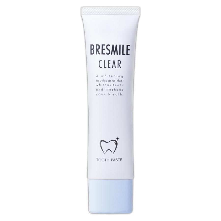 ブレスマイル BRESMILE ブレスマイルクリア [ リニューアル最新版 ] 60g 歯磨き粉 メール便送料無料NYH / 最新ブレスマイルクリアS05-02 / BRSMT2-01P（Yahoo!・E-LOHAS）