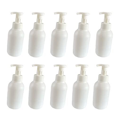クリームシャンプー 400g×6個 + ポンプボトル 泡立ちポンプボトル（PE）500ml（格安10本セット）、 泡立ちソープ