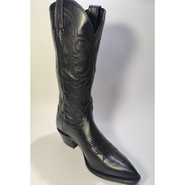 美品TONY LAMA トニーラマミドル丈レザーブーツ23cm Tony Lama 1973L トニーラマ Lama サイズ 6B （23cm）ブラック