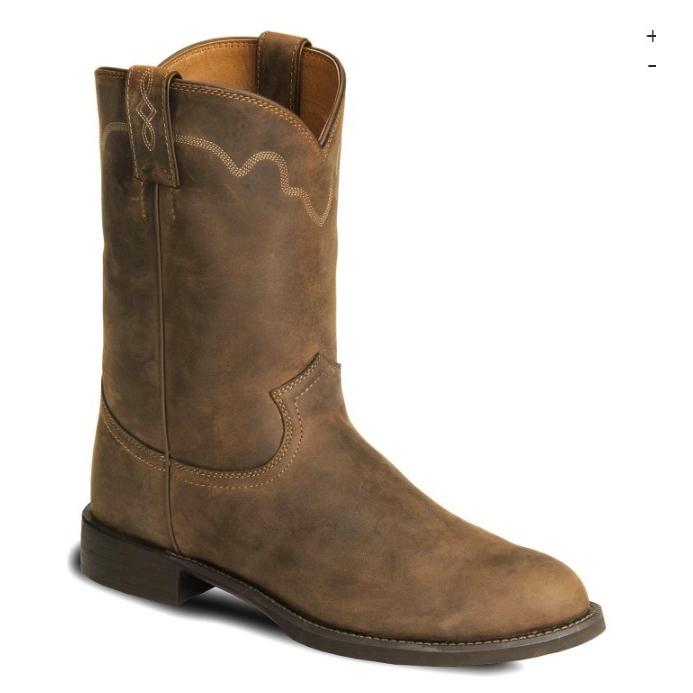 【3902】JUSTIN ジャスティンブーツ 10"メンズ ローパーブーツ【送料無料 通販】 3902グレートアメリカンブーツ 通販