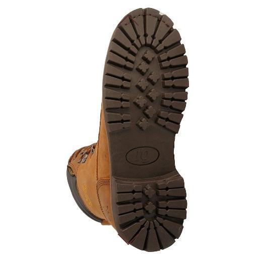 55068 チペワ CHIPPEWA　8"メンズ ブラウン ウォータープルーフ レースアップブーツ6/MYFの画像