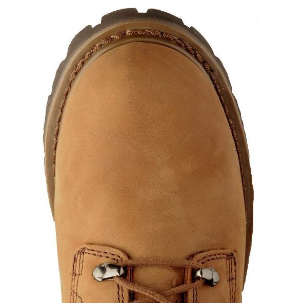 55068 チペワ CHIPPEWA　8"メンズ ブラウン ウォータープルーフ レースアップブーツ6/MYFの画像