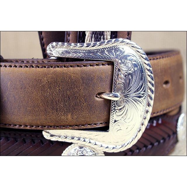 TONY LAMA Montana silversmithsウェスタンベルト32