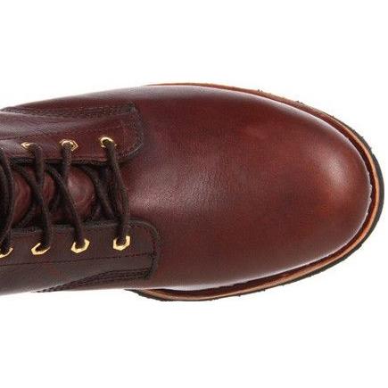 チペワ ワークブーツ バーガンディ サイズ8.0（26.0相当） CHIPPEWA チペワ Chippewa 8