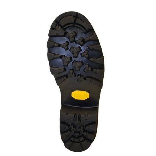 73101 チペワ CHIPPEWA　8"メンズ ブラウン ウォータープルーフ スチールトゥ レースアップブーツ6/MYFの画像