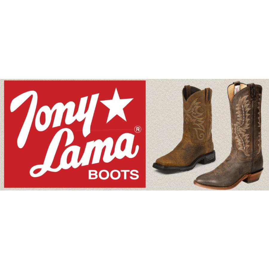 Tony Lama C42563 メンズ ブラック エンボス加工クロコダイル Tony Lama C42563 メンズ ブラック エンボス加工クロコダイル