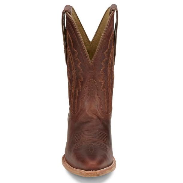【7/AUDR3251】トニーラマ Tony Lama　レディース  アレリ　9インチ　コニャックカラー　ウエスタンブーティーの画像