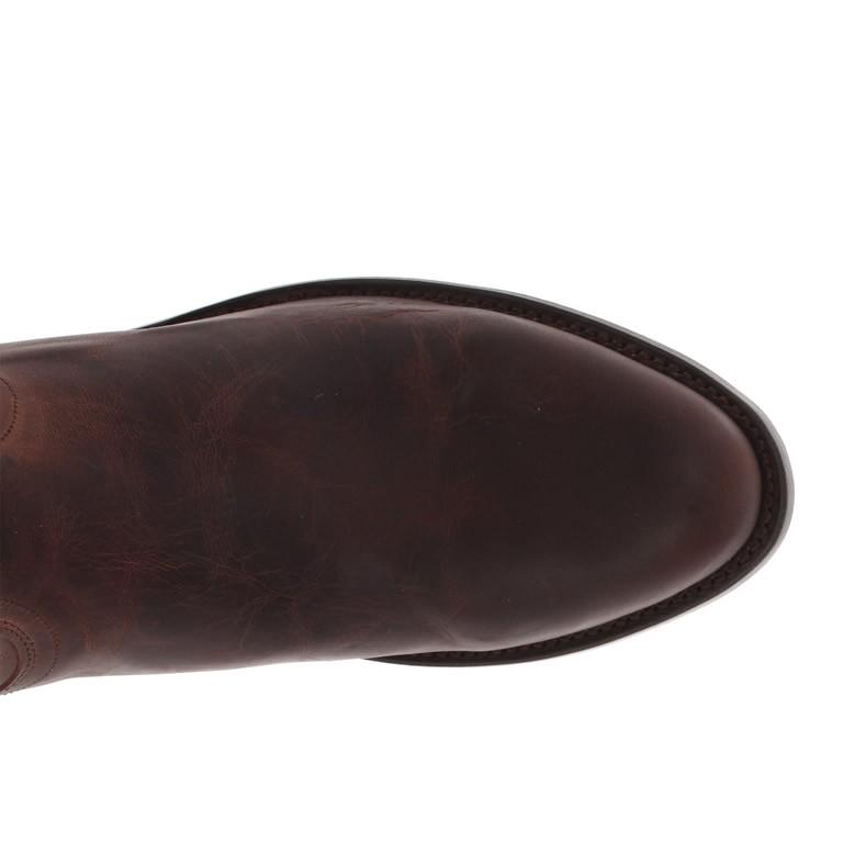 【M1018.C2】10"チョコレート マドラス ゴート メンズ ローパーブーツ ルケーシー 【Lucchese】の画像