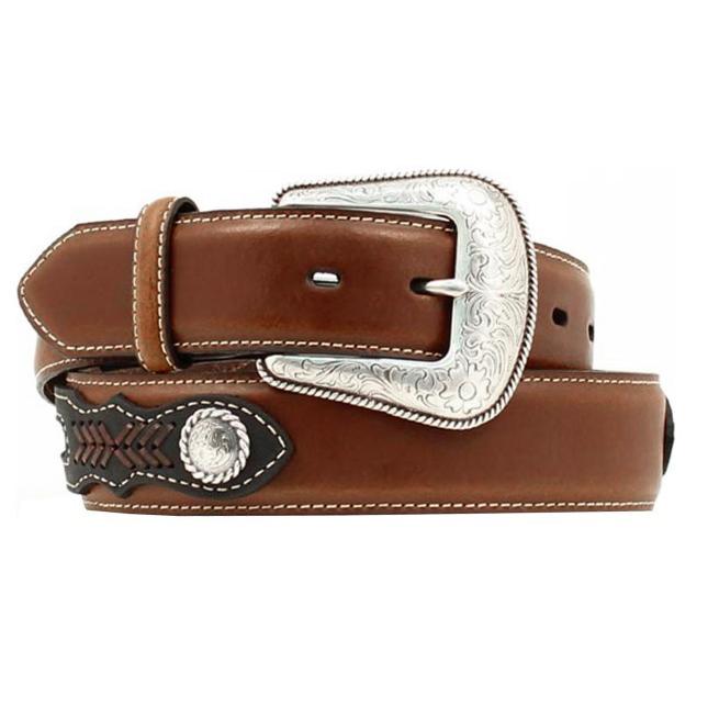 n2476044 ノコナ【NOCONA】リボン コンチョ ブラウン ウエスタンベルト