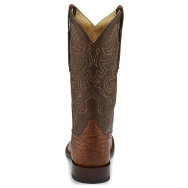 TL5375 トニーラマ Tony Lama　13"メンズ パトロン サドル スムースオーストリッチ ウエスタンブーツの画像