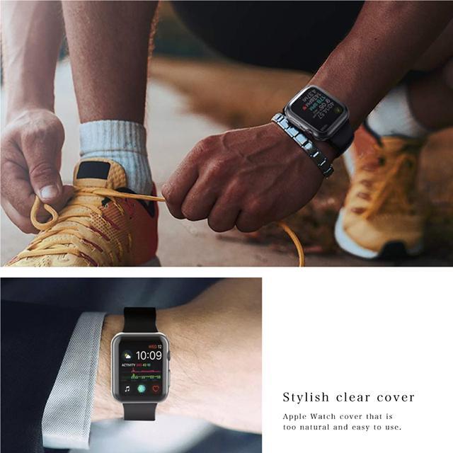 Apple watch 透明 カバー アップルウォッチ 9 8 7 6 5 4 3 2 1 Series