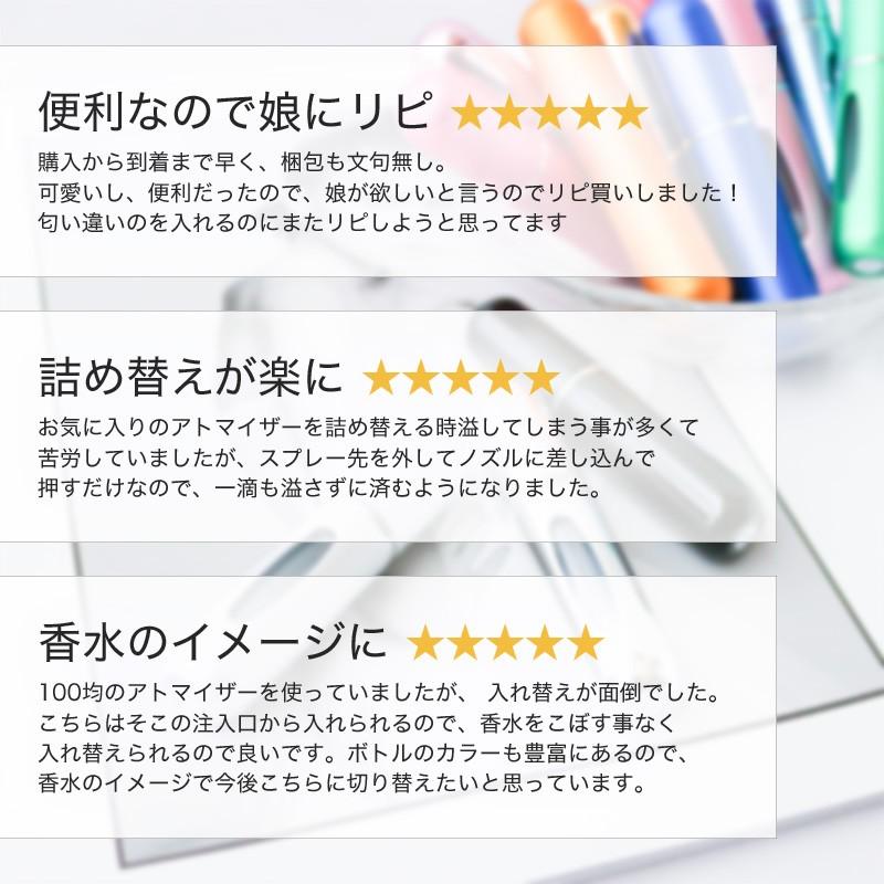 アトマイザー 香水 5ml クイックアトマイザー 香水瓶 持ち運び 詰め替え スプレー 軽くて小さい カプセル ミニボトル アロマ フレグランス コロン 携帯 R356 Guttoヤフー店 通販 Yahoo ショッピング