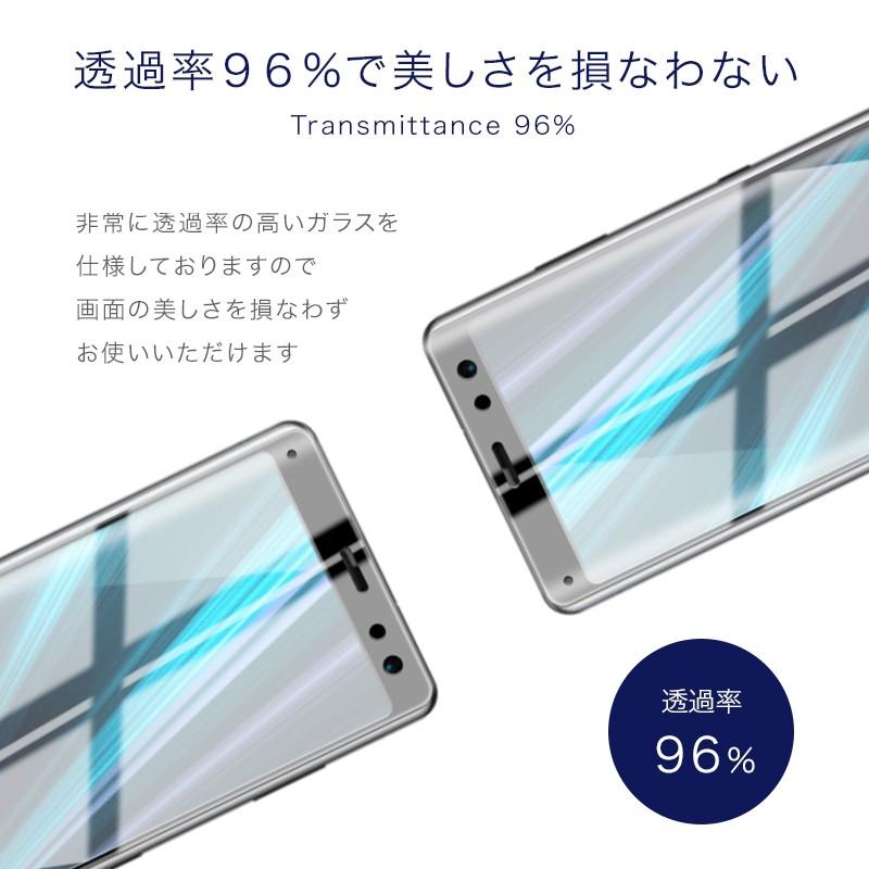 Xperia XZ3 フィルム 保護フィルム 液晶保護 ガラスフィルム SONY SO