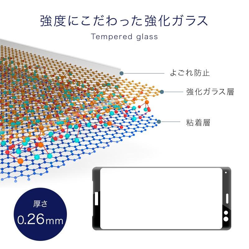 Xperia XZ3 フィルム 保護フィルム 液晶保護 ガラスフィルム SONY SO