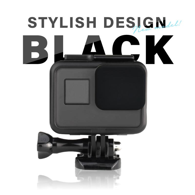 GoPro HERO 5 6 7 Black用 保護フレーム シリコンレンズカバー ゴープロ アクセサリー カメラ 保護ケース 衝撃 傷から守る｜elpisstore｜10