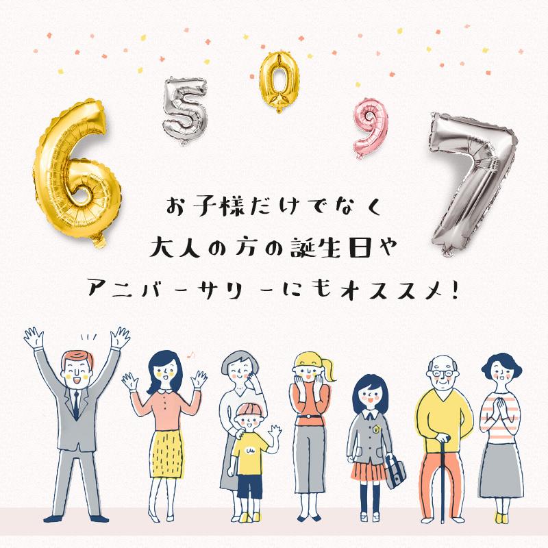 バルーン 誕生日 数字 数字バルーン ナンバーバルーン パーティー 飾り付け ピンク ゴールド シルバー 可愛い 風船｜elpisstore｜11