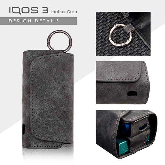 Iqos3 アイコス3 ケース おしゃれ かわいい コンパクト 収納ケース 使いやすい マグネット 磁石 レザー 革 そのまま充電 カラビナ付き R699 Guttoヤフー店 通販 Yahoo ショッピング