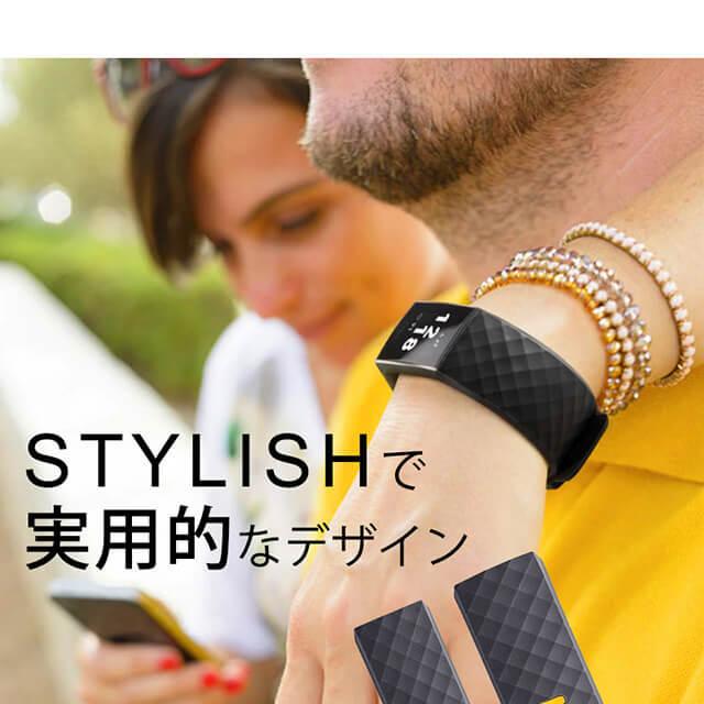 Fitbit Charge3/4 ベルト バンド シリコン フィットビット チャージ 3