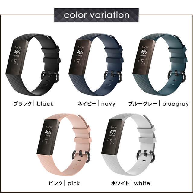 Fitbit Charge3/4 ベルト バンド シリコン フィットビット チャージ 3