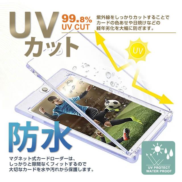 マグネットローダー カードローダー カードフォルダー 防水 UV マグネットローダー カードローダー カードフォルダー 防水 UV