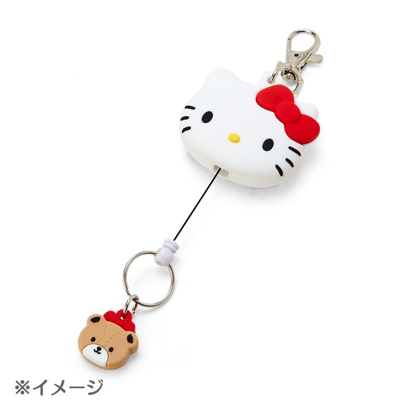 ☺︎出品 sanrio（サンリオ） ポムポムプリン フェイス形リールキーホルダー