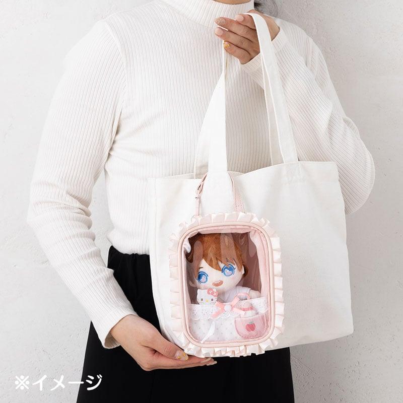 まるページ sanrio（サンリオ） ポムポムプリン ぬいぐるみポーチ(エンジョイ