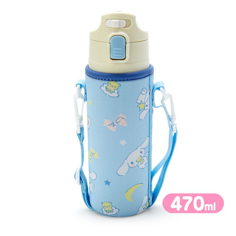 シナモロール カバー付きステンレスボトル 212512 Sanrio シナモロール カバー付きステンレスボトル 212512 Sanrio