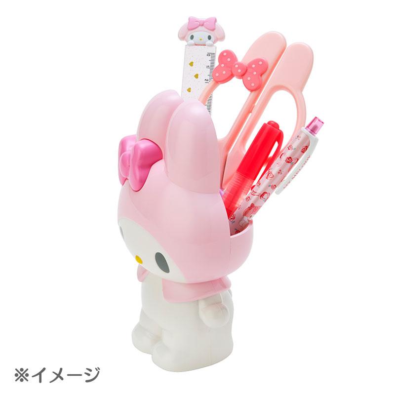 マイメロディ　パタパタカレンダー　ペンスタンド付き sanrio（サンリオ） マイメロディ キャラクター形ペンスタンド 241199