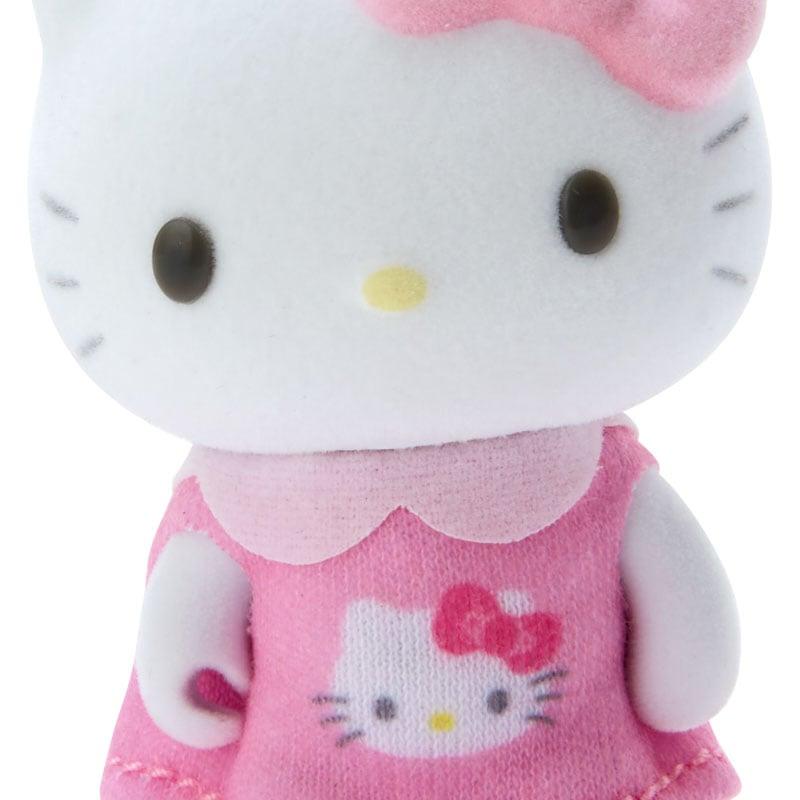 sanrio ハローキティ フロッキードール(ぴたっとふれんずミニ sanrio ハローキティ フロッキードール(ぴたっとふれんずミニ