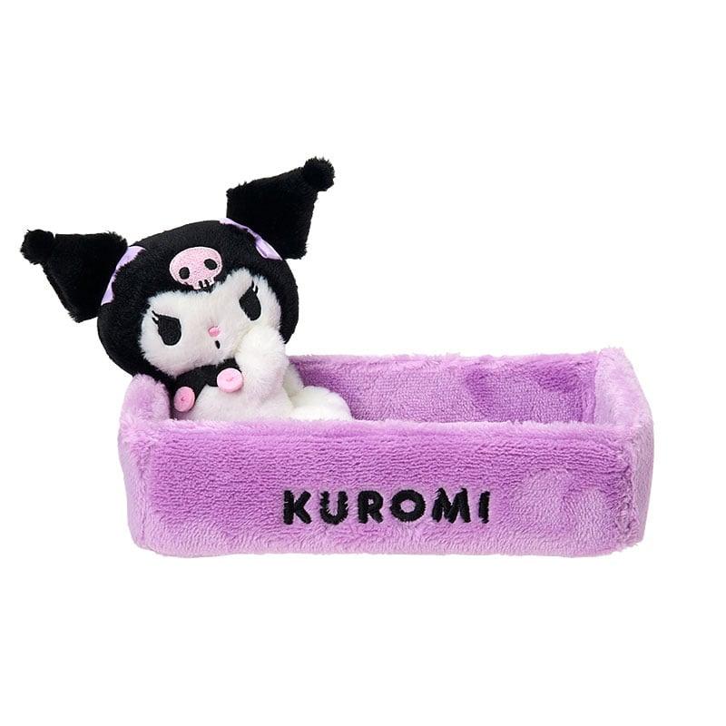 マイメロ　クロミ　マスコット付き小物入れ sanrio（サンリオ） クロミ マスコット付き小物入れ(角形) 315371 : EL