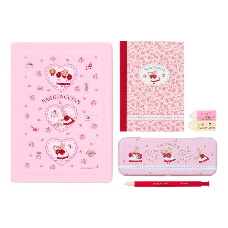 サンリオ マロンクリーム セット sanrio（サンリオ） マロンクリーム お道具箱&文具セット(身の回り雑貨
