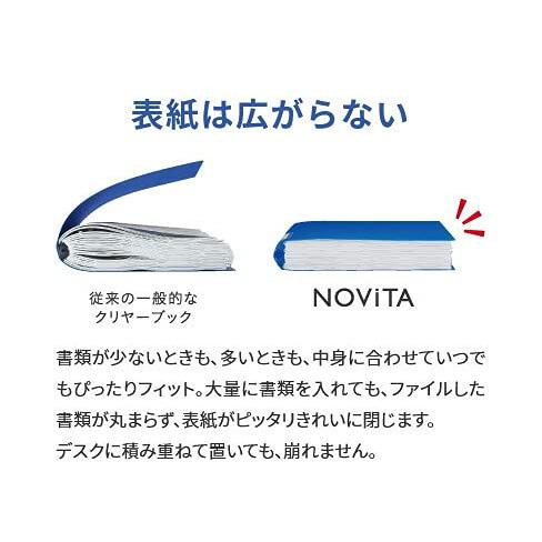 コクヨ クリヤーブック〈ノビータ〉(固定式)A4・20枚・Y ラ-NV20Y｜els｜03