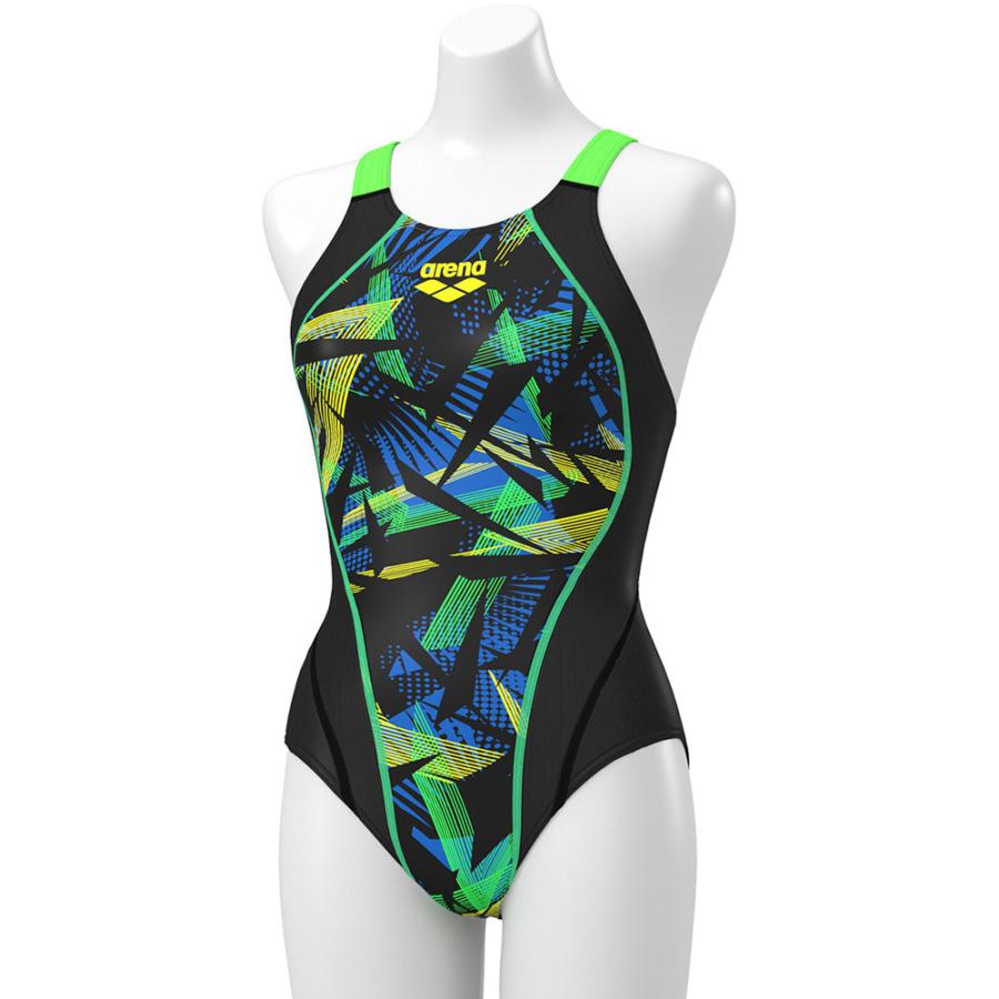 ARENA (アリーナ) ジュニアスーパーストリーナ (着やストラップ) スイエイ FAR9570WJ-BKGN