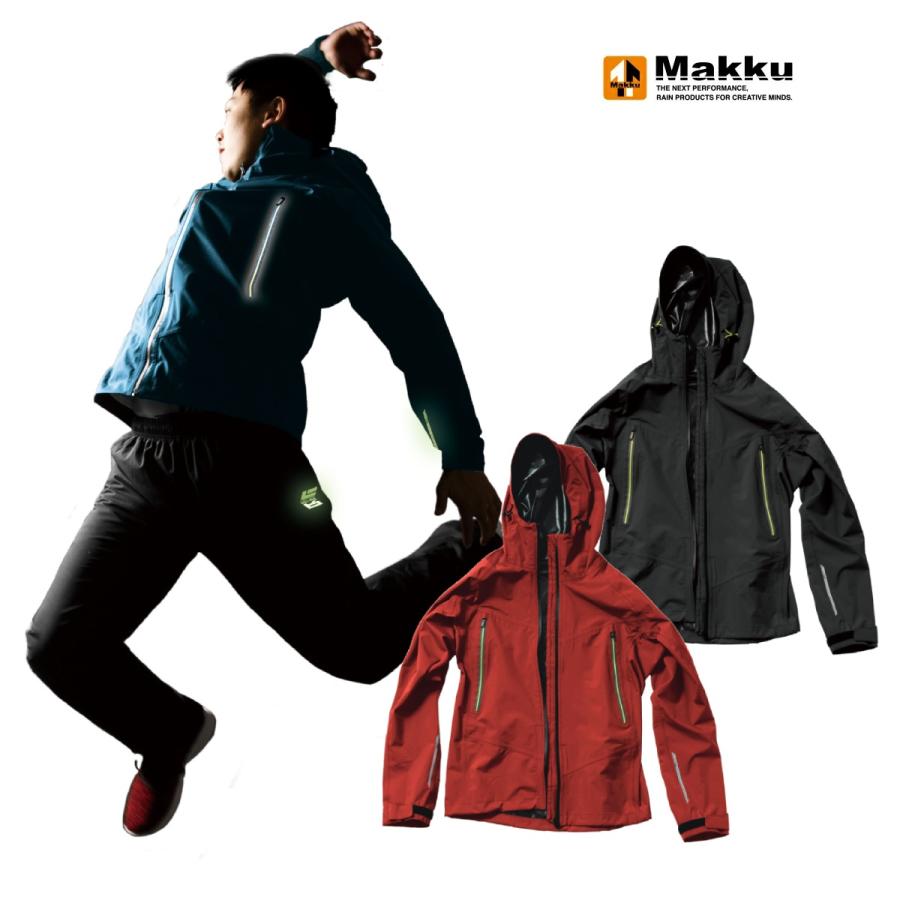 Makku マック アークライトレインスーツ 耐水圧mmh2o 透湿度5000g M2 24h 雨具 カッパ As300 正規品新品未使用品