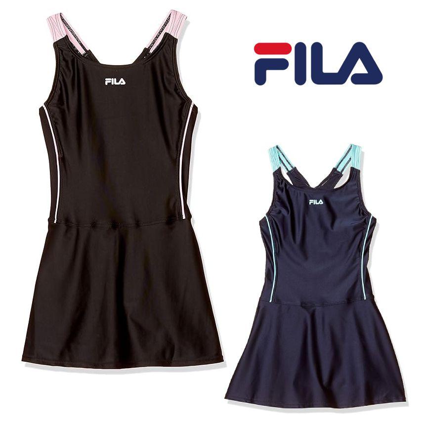 確認(∩>o<∩)♡ FILA（フィラ） タンキニ スクール 水着 セパレート スカートタイプ