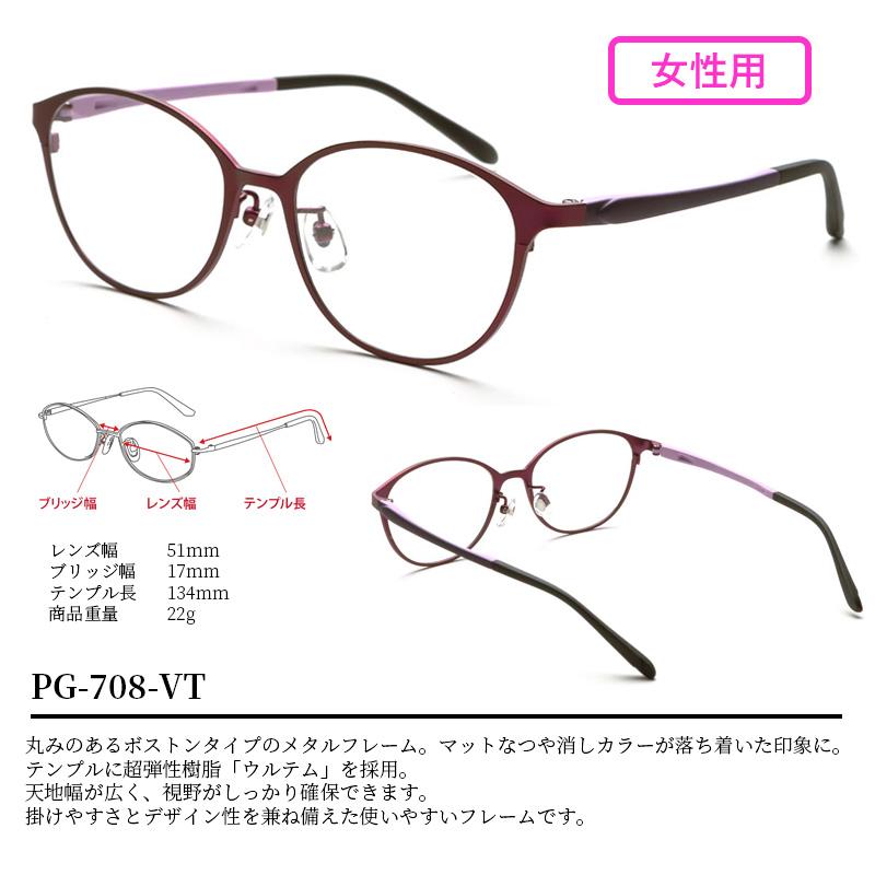遠近両用】ピントグラス 中度レンズモデル（度数：+2.50D〜＋0.60D