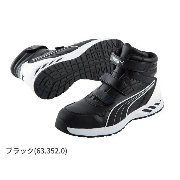 PUMA（プーマ） メンズ 安全靴 ライダー2.0 ミッドカット 耐熱性能