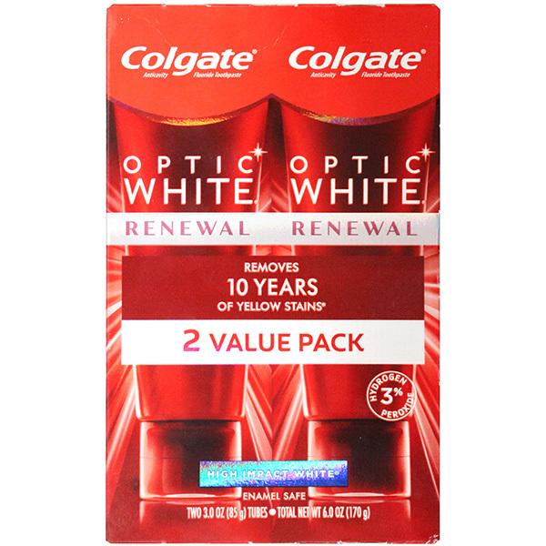 2個セット コルゲート Colgate オプティックホワイト リニューアル ホワイトニング 歯磨き粉 オーラルケア 85g 2個セット Colgate Tooth018 Clean Norm 通販 Yahoo ショッピング