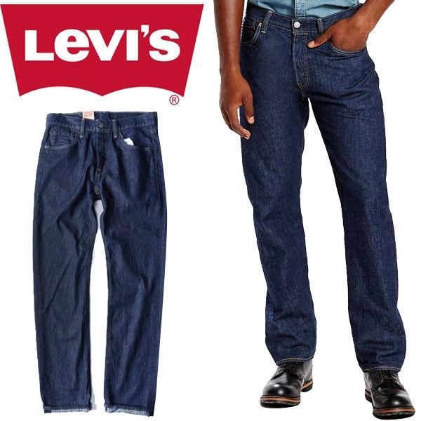 リーバイス Levi's 501 オリジナルフィット ボタンフライ デニム パンツ ジーンズ ネイビー　｜elshaddai1020