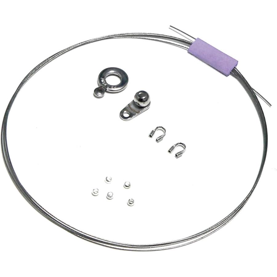 天然石とシルバーワイヤーアクセサリー制作キット　5点も作れてお得！ 新品未開封 天然石とシルバーワイヤーアクセサリー制作キット 5点も作れてお得