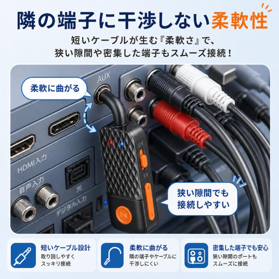 Bluetooth トランスミッター テレビ レシーバー ブルートゥース 送信機