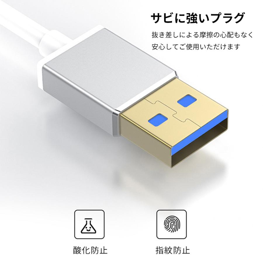 USB LAN 変換アダプタ 有線LANアダプター USB-C Type-C アダプター イーサネットアダプタ LANアダプター 3.0 タイプC｜elukshop｜12