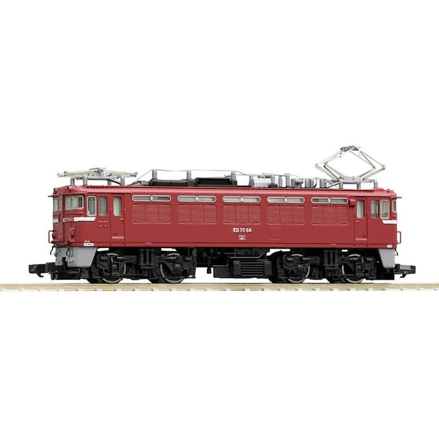 TOMIX Nゲージ ED75-0形 ひさし付・前期型 7139 鉄道模型 電気機関車 :20210929060823-00188:えるみストア -  通販 - Yahoo!ショッピング