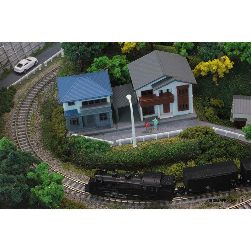 ロクハン Zゲージ ミニトランクレイアウト 高台タイプ S064-1 鉄道模型用品