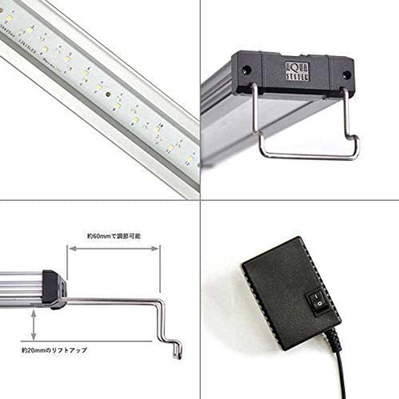 アクアシステム 水槽 アクアリウム用 LEDランプ アクシーエルシーパワー AXY LC Power 600 ホワイト 水槽 アクアリウム用 LEDランプ アクシーエルシーパワー AXY LC Power ホワイト