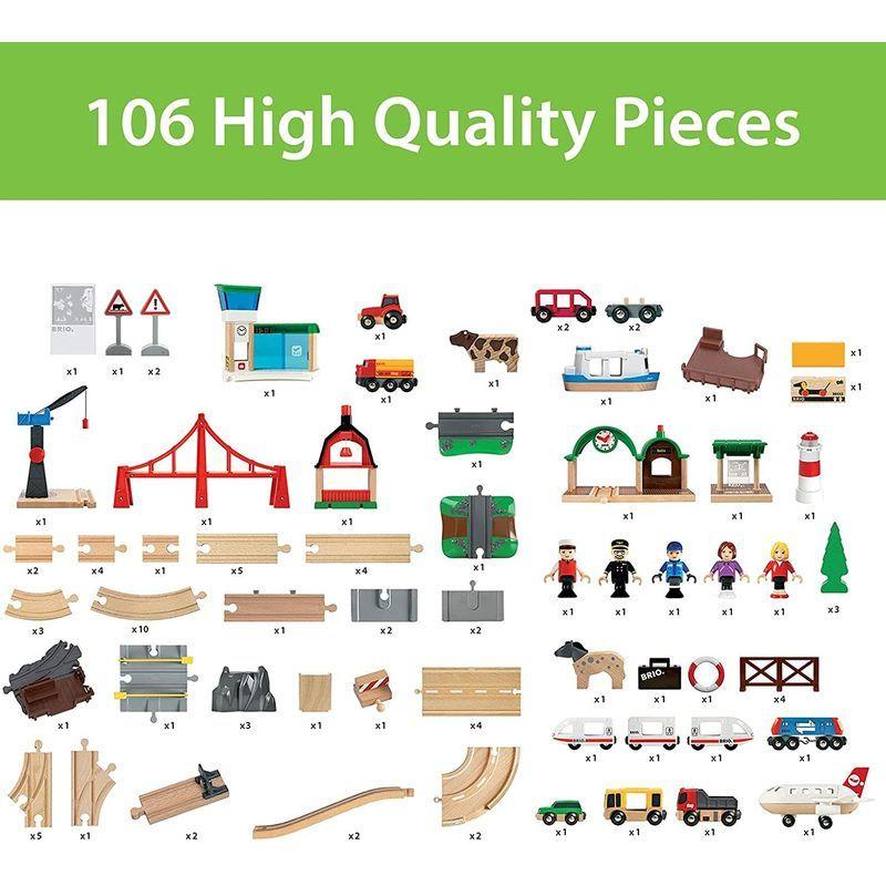 BRIO WORLD ワールドデラックスセット 33766     商品情報    HOゲージの路面電車【商品名】　BRIO WORLD ワールドデラックスセット 33766 【商品説明】　
