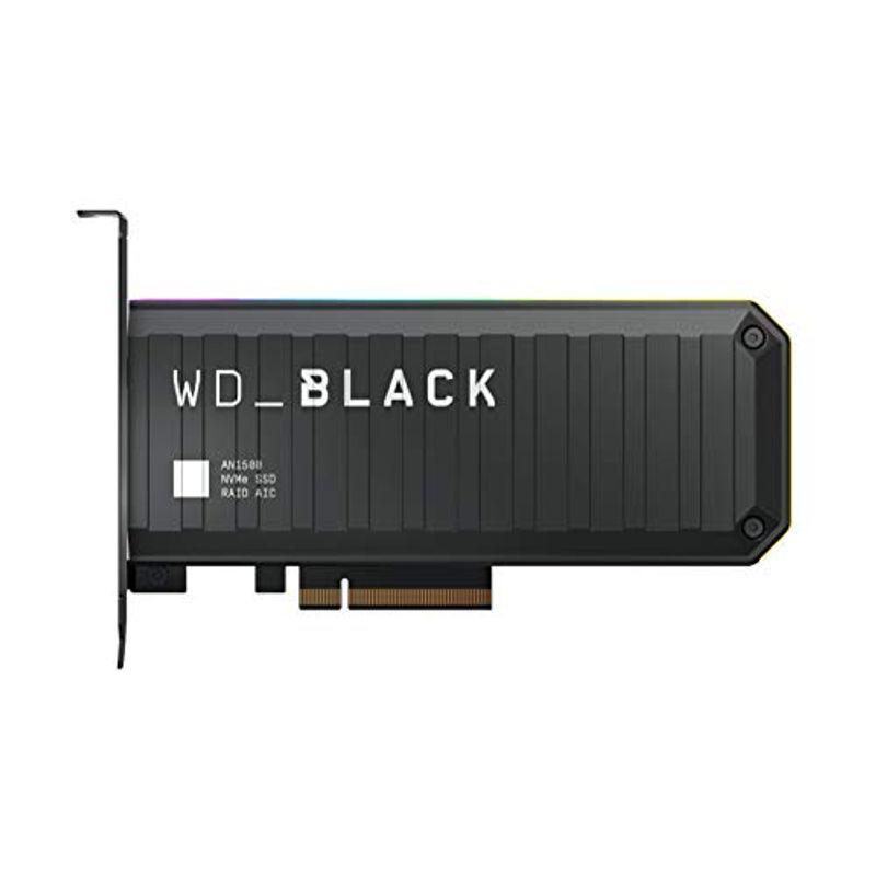 国内外の人気 Black WD WDS200T1X0L AN1500 NVM x8 Gen3 PCIe Add-In-Card（2TB SSD NVMe 内蔵型SSD